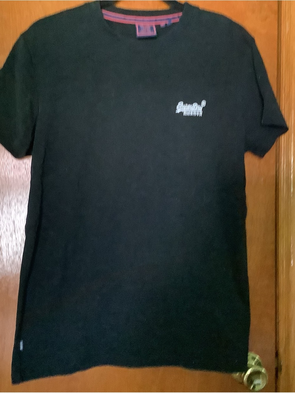 Superdry Black Short-Sleeve Logo Crew T-Shirt